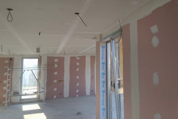 Instalación de pladur, falsos techos y tabiques